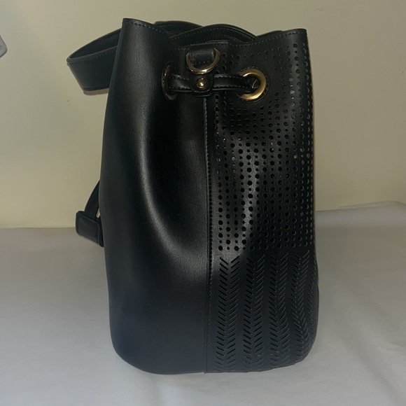 Moda Luxe black purse with smaller purse inside, new, crossbody and shoulder bag - Picture 4 of 12